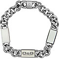 Dolce & Gabbana Silvertone Rim Bracelet
