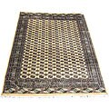 Pak Bokhara Ivory/ Green Rug (9' x 12')