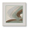Ahava 'Mint Ripple I' Framed Art Print