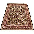 Indo Mahal Black/ Red Rug (8'9 x 12')