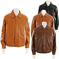 Claiborne Men's Lambskin Blouson Jacket
