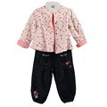 Little Me Infant Girl's St. Clairee 3-piece Denim Outfit