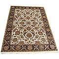 Indo Mahal Ivory/ Black Rug (9' x 12')