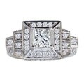 14k White Gold 1 1/2ct TDW Diamond Engagement Ring (H-I, I1)