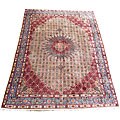 Persian Moud Ivory/ Light Blue Rug (8'8 x 12'3)