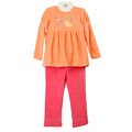 Absorba Toddler Girl's Velour Pants Set