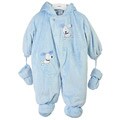 Absorba Newborn Boy's Dog Applique Snowsuit