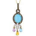 Encore by Le Vian 14k Gold Multi-gemstone Necklace