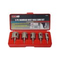 GRIP 5-piece Diamond Dust Hole Saw Set