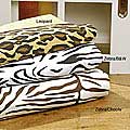 Regal 300 Thread Count Animal Print Duvet Cover Set