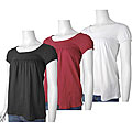Energie Unfinished Edge Baby Doll Top