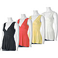 Rocio Verde Pleated Sleeveless Empire Top