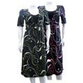 Elizabeth Women's Plus-size Printed Dress