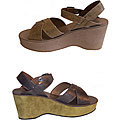 Kork-Ease Women's Handmade Suede Sandals