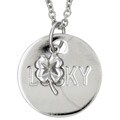 Sterling Silver 16-inch Lucky Charm Necklace