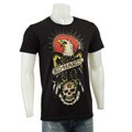 Ed Hardy Men's Eagle and Skull Shirt