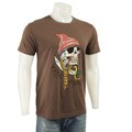 Ed Hardy Men's Free Agent Brown T-shirt