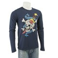 Ed Hardy Men's Death Before Dishonor Navy Shirt
