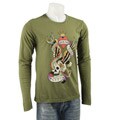 Ed Hardy Men's New York City Olive T-shirt