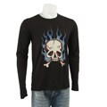 Ed Hardy Men's Black Long-sleeve Printed Shirt