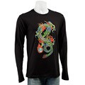 Ed Hardy Men's Premium Dragon Rhinestone Shirt