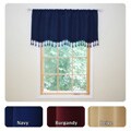 Single Dotted Blackout Window Valance