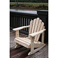 Natural Cedar Children's Adirondack Rocker