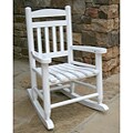 Kid's Hardwood Slat-back Rocking Chair
