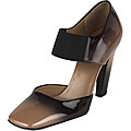 Prada 'Vernice' Patent Leather Elastic Trim Pump