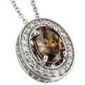 14k White Gold 1 1/2ct TDW Natural Diamond Necklace (G-H, I1)