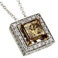 14k Gold 1 1/3ct TDW Natural Diamond Necklace (G-H, I1)