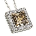 14k Gold 3/4ct TDW Natural Diamond Necklace (G-H, I1)