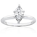 14k White Gold 1/2ct TDW Diamond Engagement Ring (H-I, SI)