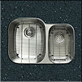 Undermount 16-Gauge Stainless Steel Double Bowl Kitchen Sink