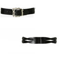 Linea Pelle Women's Jean Belt with Filigree Buckle