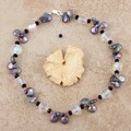 Dark Beauty Pearl and Crystal Necklace (USA)