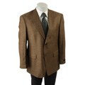 Tommy Hilfiger Men's Brown Herringbone Blazer
