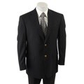 Tommy Hilfiger Men's Navy Wool 2-button Blazer