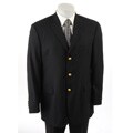 Tommy Hilfiger Men's Navy Wool 3-button Blazer