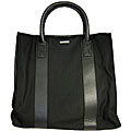 Ferragamo Black Nylon Tote