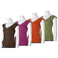 Self Esteem Junior's Cap Sleeve V-neck Shirt