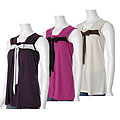 Belle du Jour Junior's Wide Strap Sleeveless Shirt