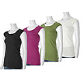 Self Esteem Junior's Button Accent Cap Sleeve Top
