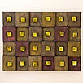 Ellsworth Squares Wall Sculpture