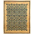 Persian Hand-knotted Majestic Gold Rug (5' x 6')