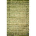 Pakistani Hand-knotted Pistachio Ancestry Rug (6' x 9')