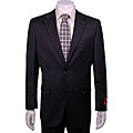 Mantoni Charcoal Grey 3-button Wool Suit