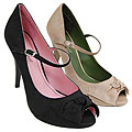 Anne Michelle by Journee Women's Peep Toe Pumps