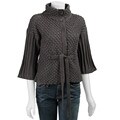 Sweaterworks Women's Belted Chunky Cardigan