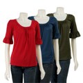 Storm Tees Bell Sleeve V-neck Shirt